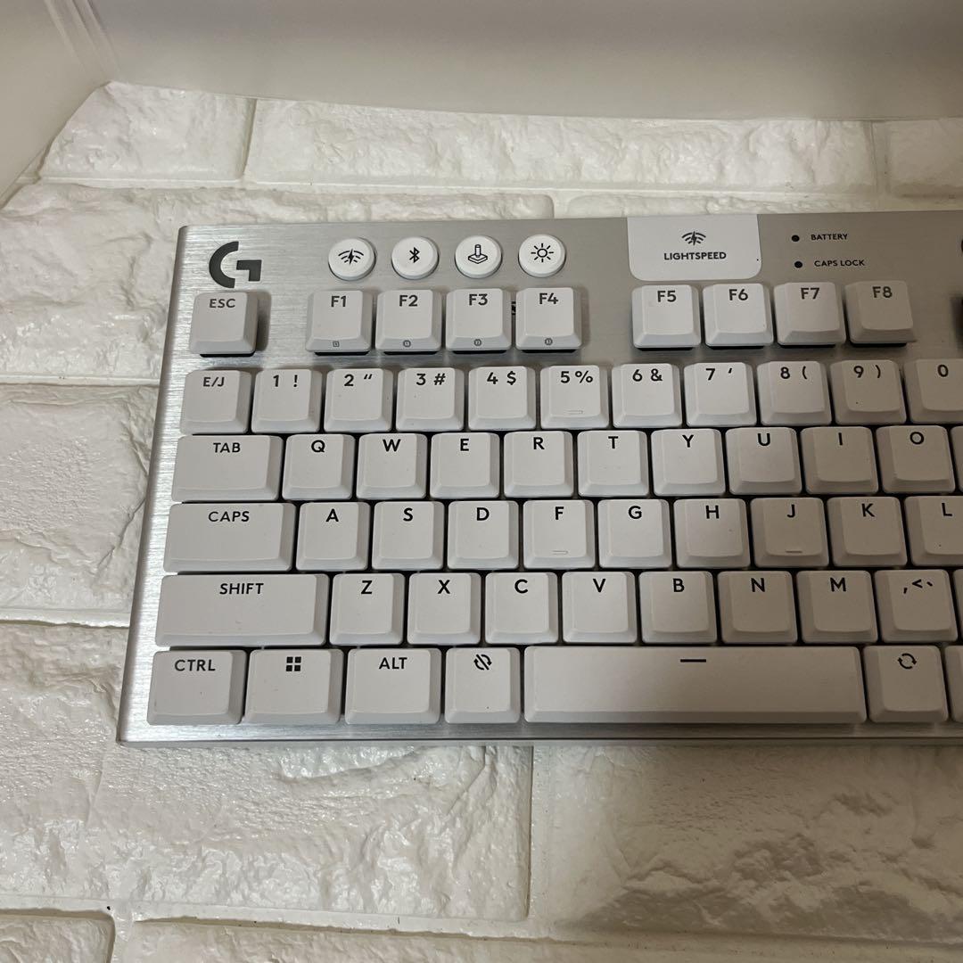 状態良好　Logicool G915 X LIGHTSPEED TKL ホワイト
