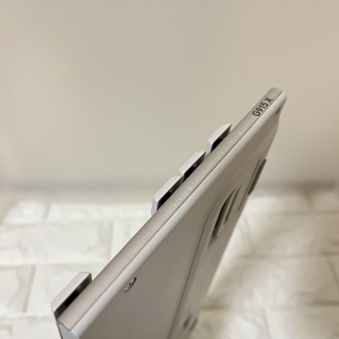 状態良好　Logicool G915 X LIGHTSPEED TKL ホワイト