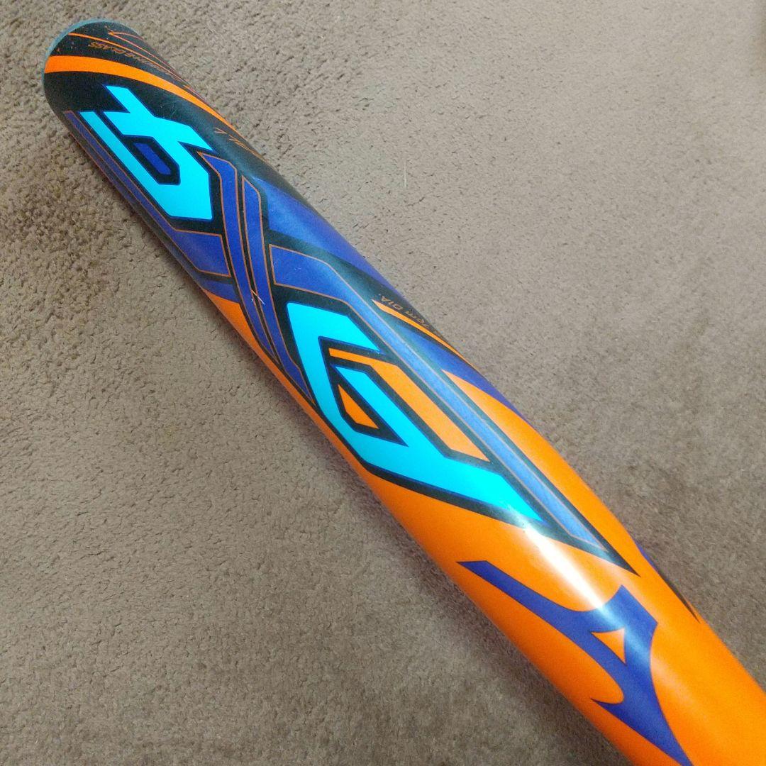 【希少】ミズノ AX4 ソフトボール バット 680g オレンジ