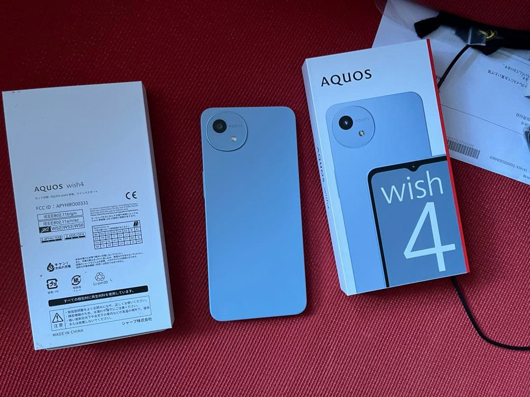 シリーズ···AQUOS 機種名···AQUOS wish