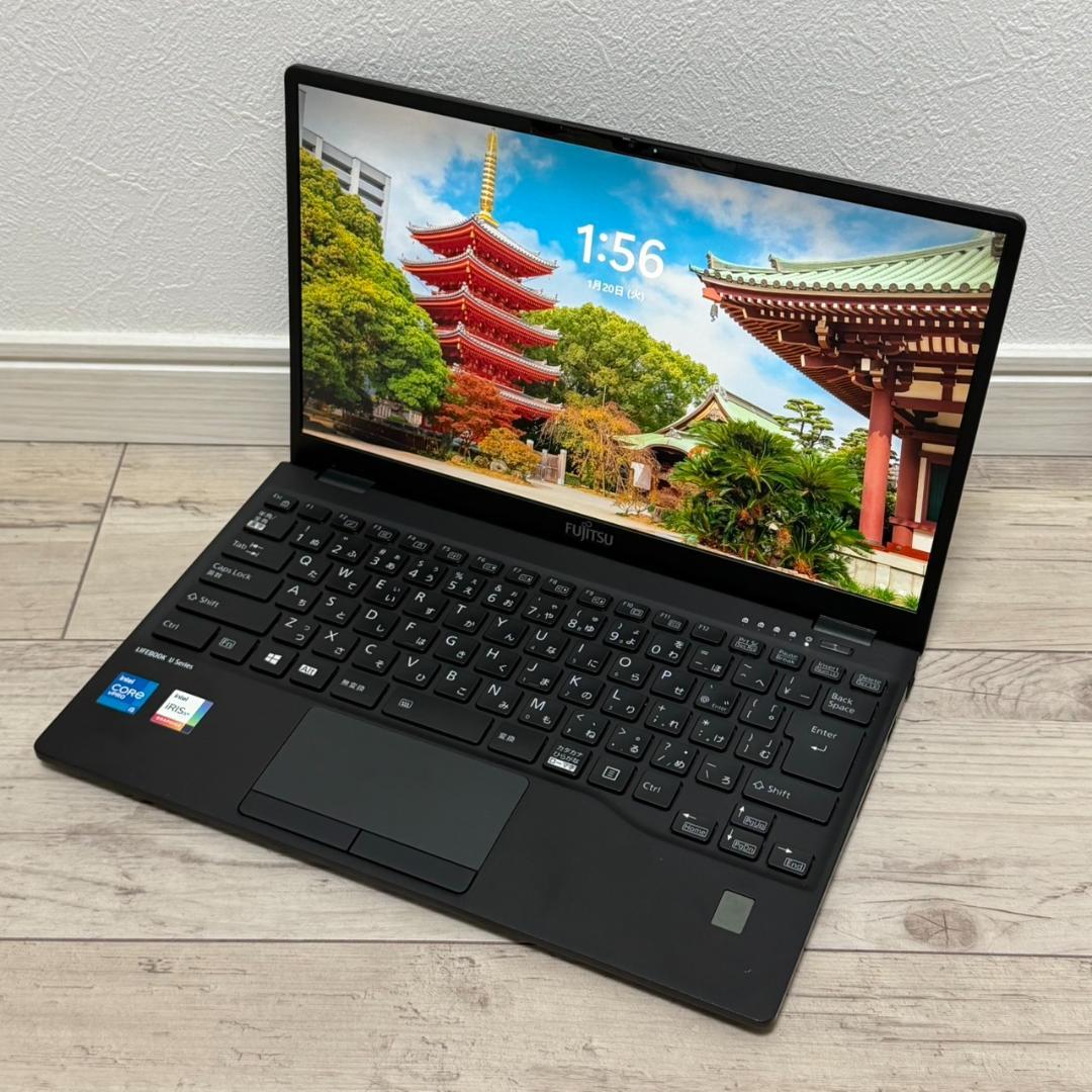 薄軽量 11世代 Core i5 国産 LIFEBOOK 8G 256G 顔認証