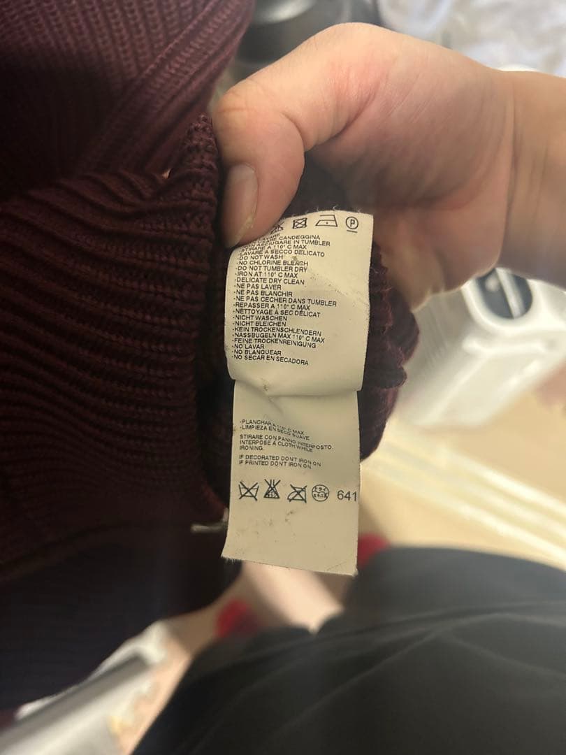 maison margielaドライバーズニット ここのえ期