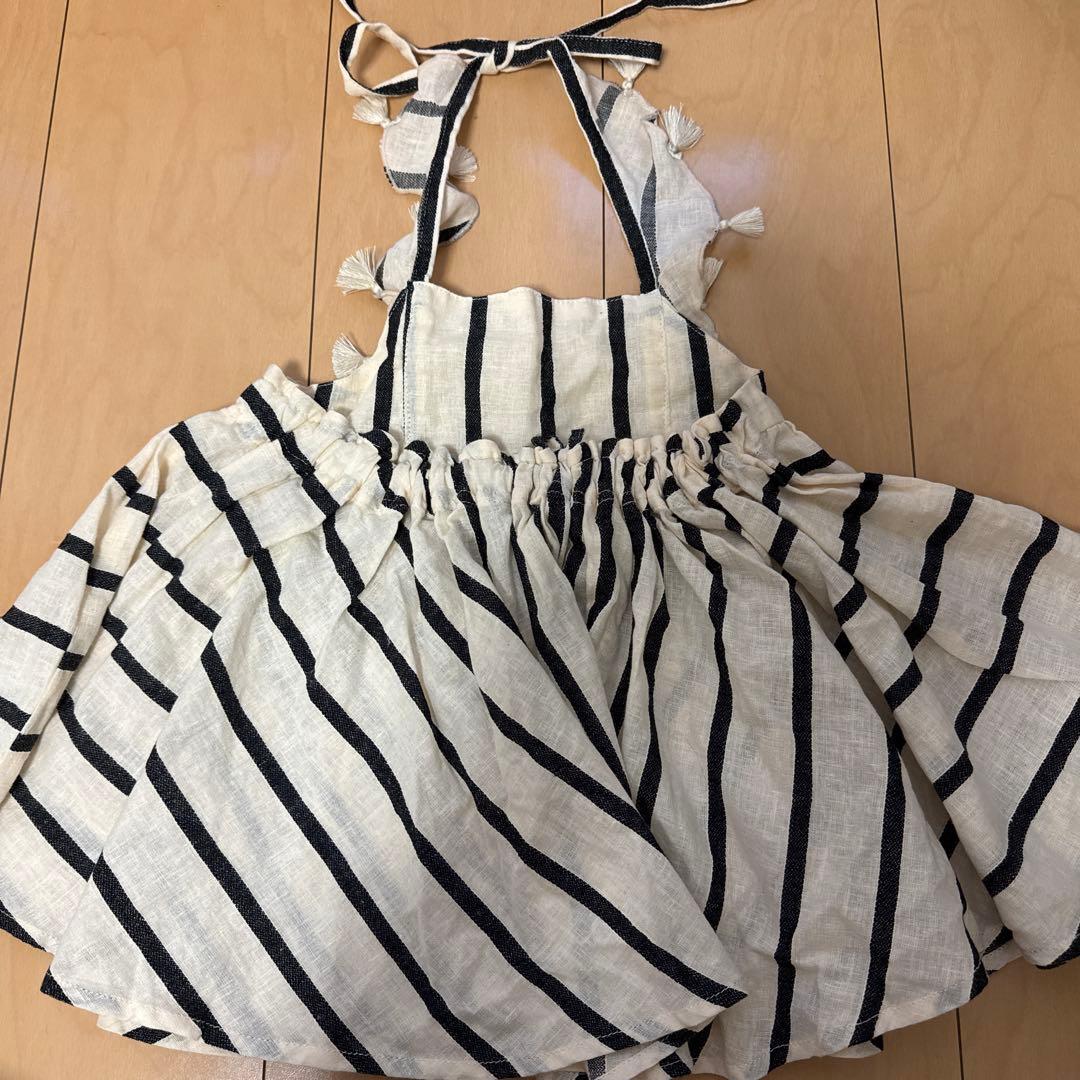 MARLMARL ワンピース　loisir sun dress 3 stripe