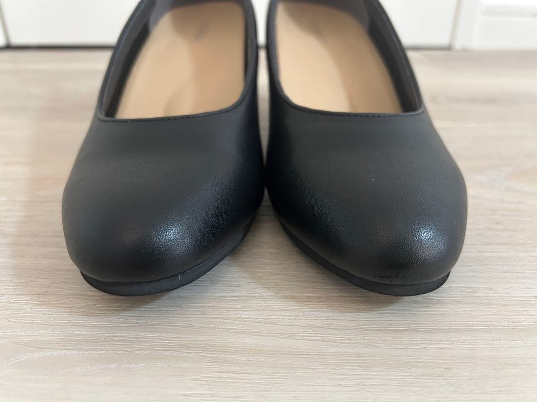 moka様●VIRINA●ヴィリーナ ネセサリーパンプス 黒 24.5 お受験