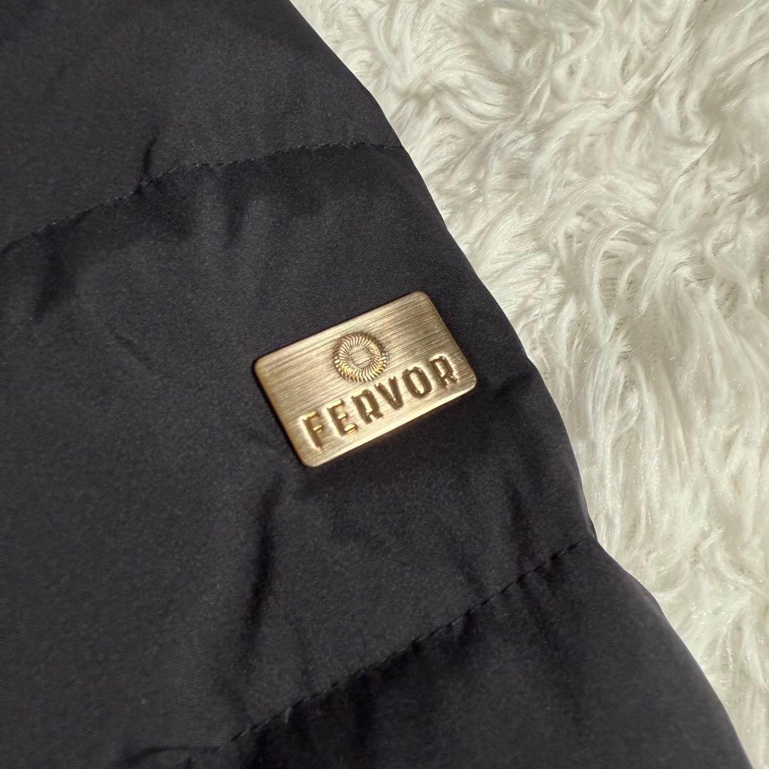 未使用 タグ付き FERVOR フェーバー ダウンコート Aライン ロング