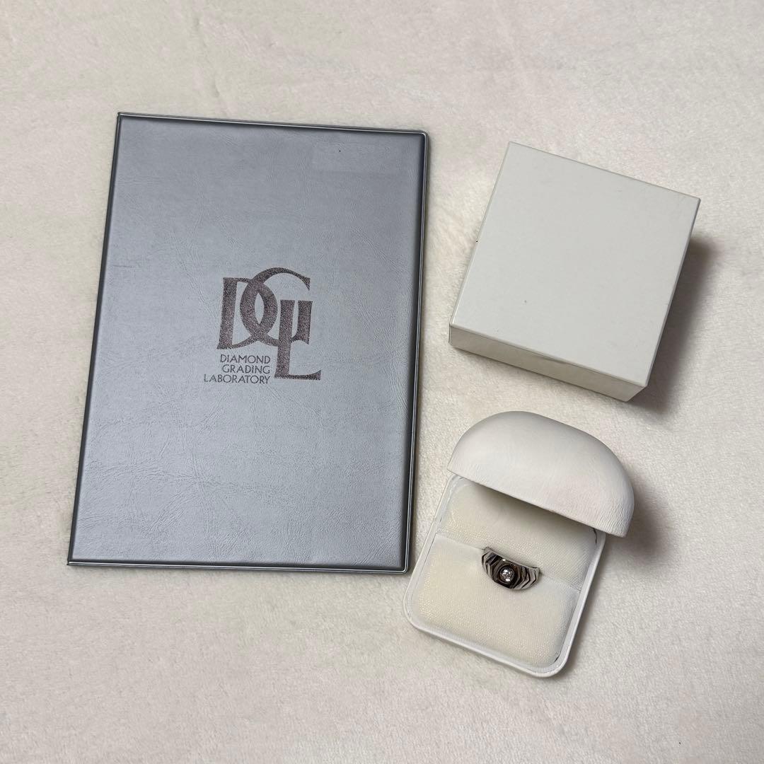 【新品・未使用】ゆきざき プラチナ900 メンズ ダイヤモンドリング