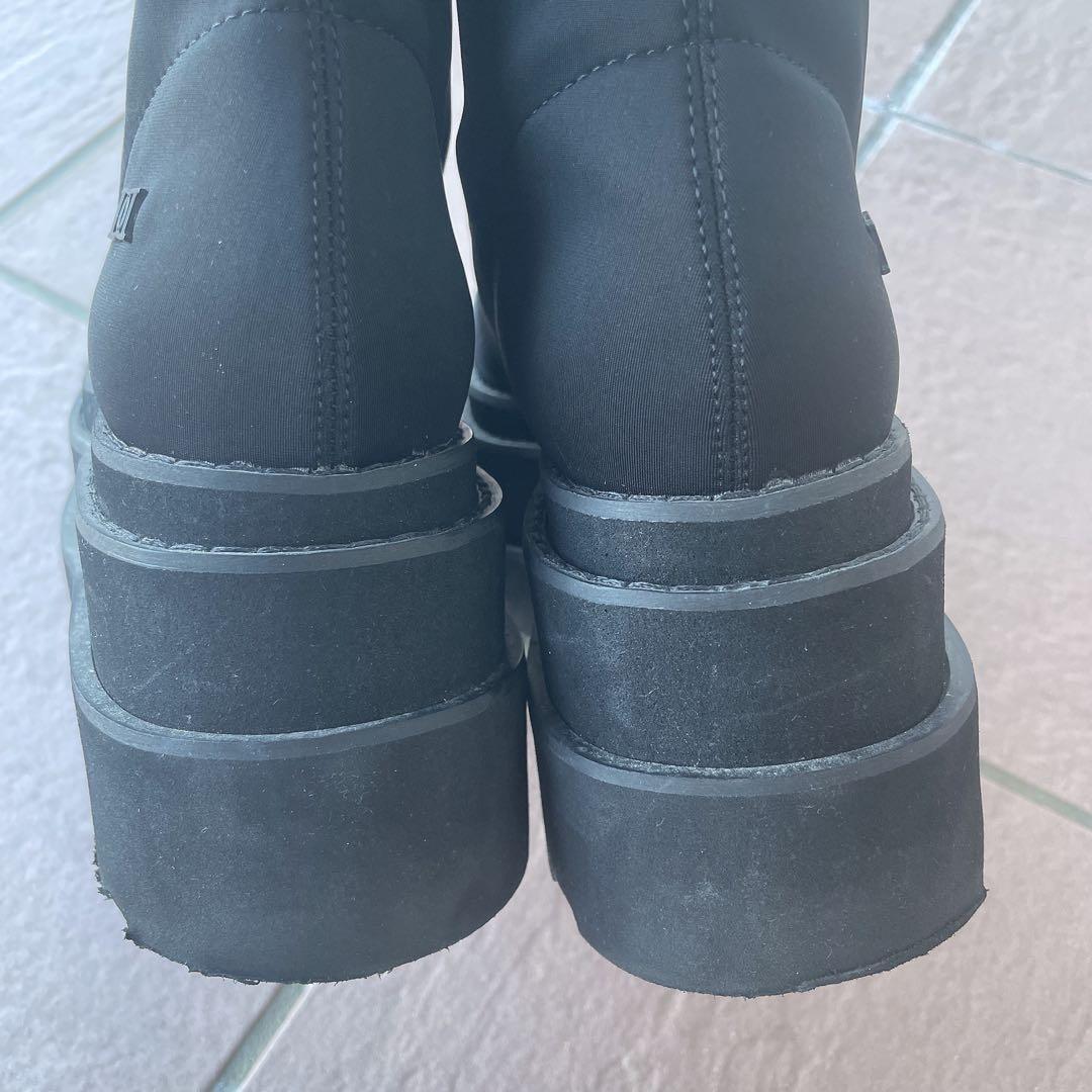 Darich ダーリッチ 美品 ウルトラストレッチフラットショートブーツ M