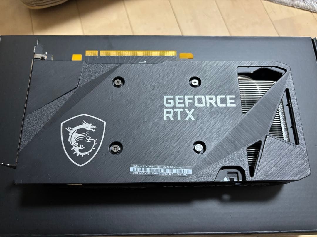 MSI GeForce RTX3060Ti 8GB グラフィックボード