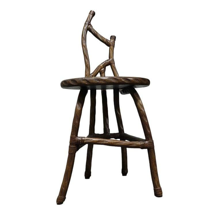 アジアン家具　木製チェア/ミニチェア/飾り台/花台　テーブルも出品中