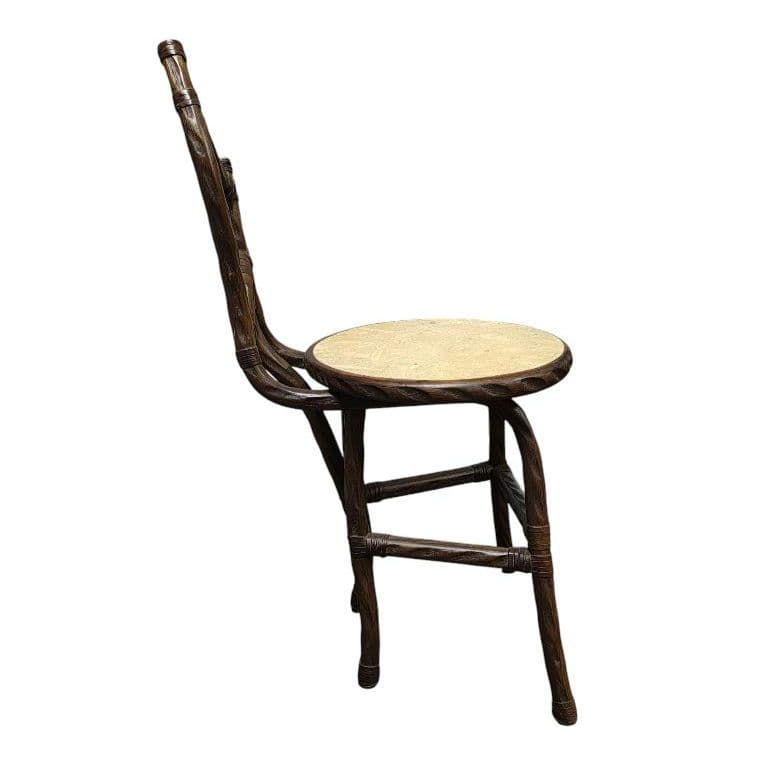 アジアン家具　木製チェア/ミニチェア/飾り台/花台　テーブルも出品中