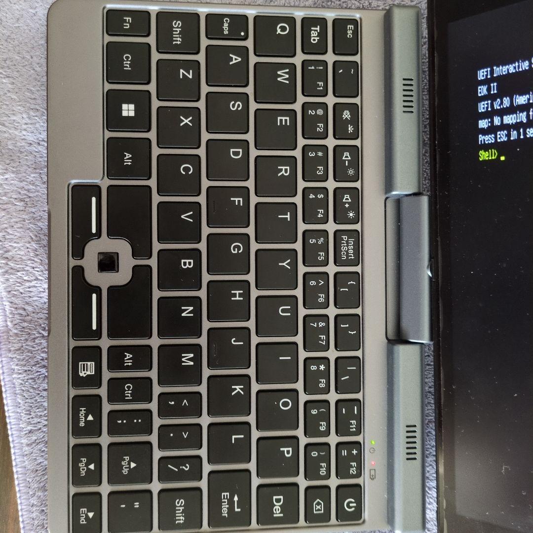 8インチN100搭載ノートPCジャンク メモリなし