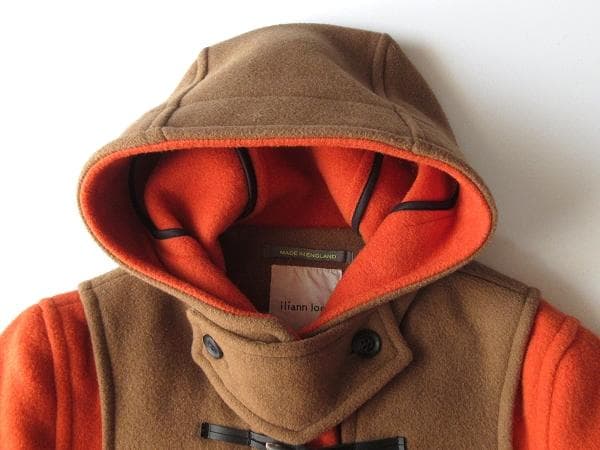 英国製 iliann loeb ウールメルトン ダッフルコート 40