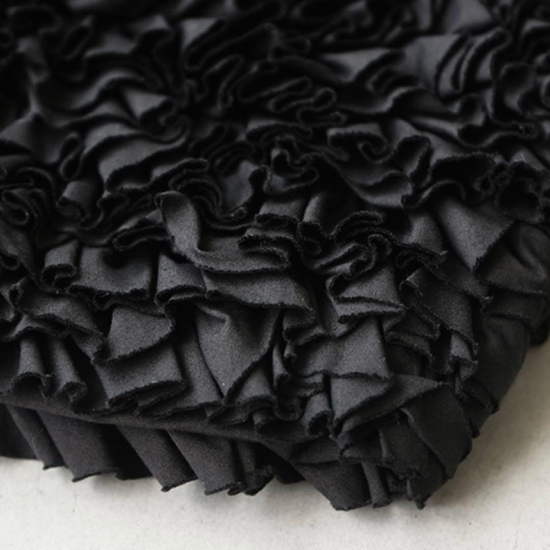 完売品　R&D.M.Co- オールドマンズテーラー　フリルボディバッグ　黒