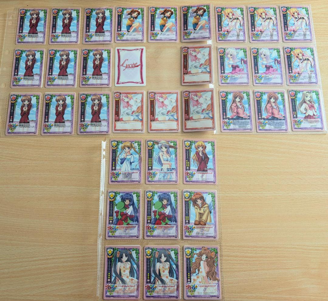 Lycee 旧 リセ オフィ絵 プロモ カードバインダー 大量まとめ