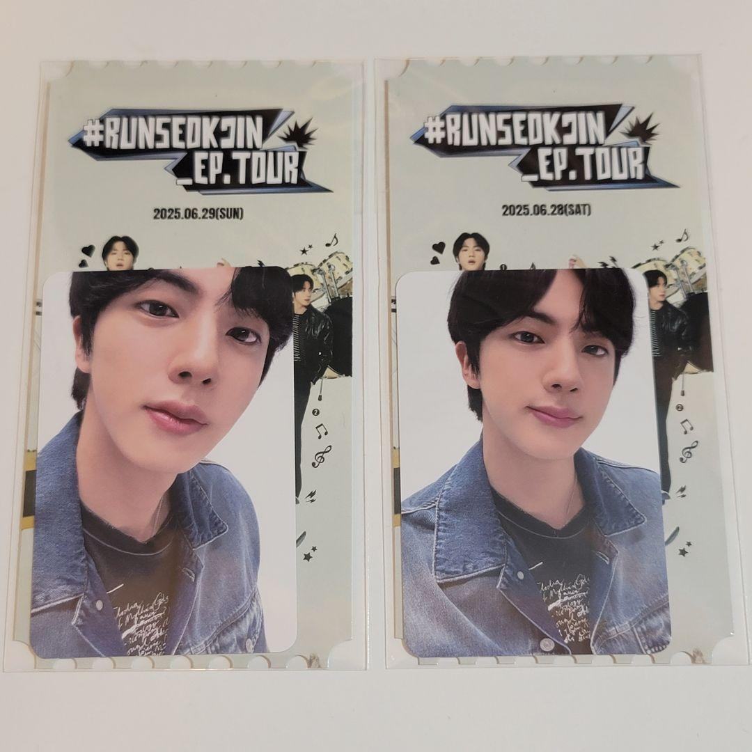 #RUNSEOKJIN EP TOUR GOYANG 限定 入場特典トレカ
