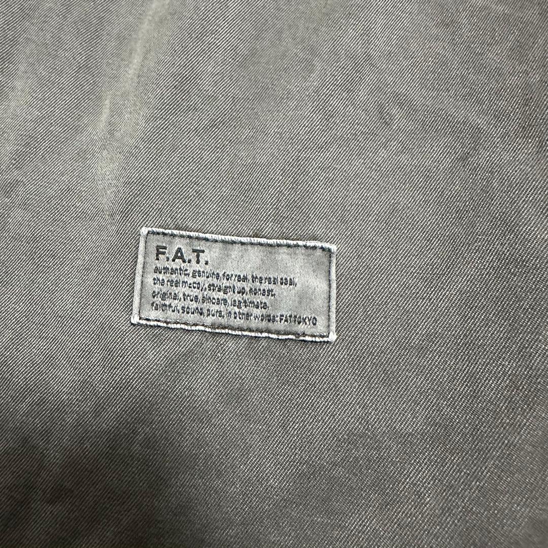 美品FAT BIGMENT シャツ　グレー