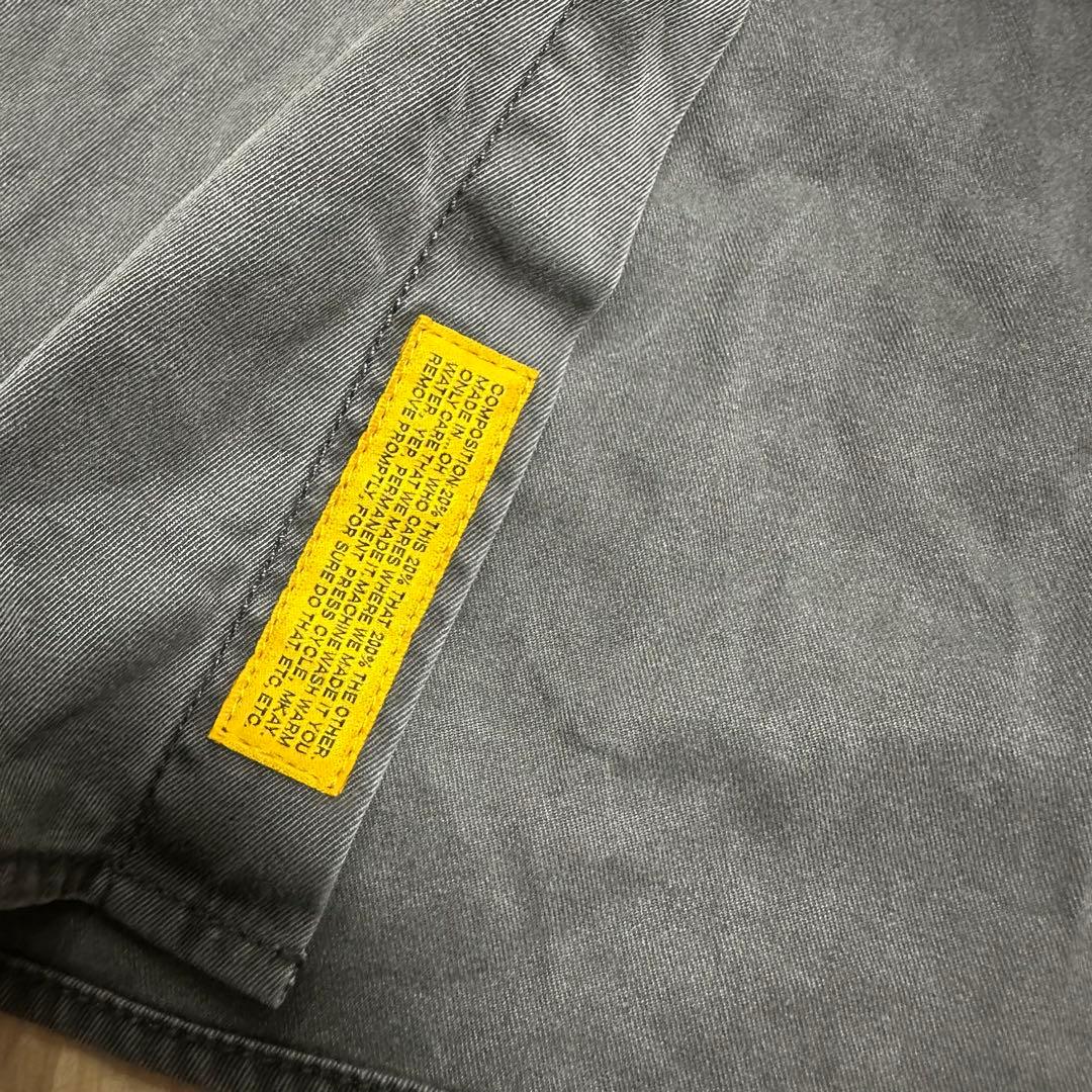 美品FAT BIGMENT シャツ　グレー