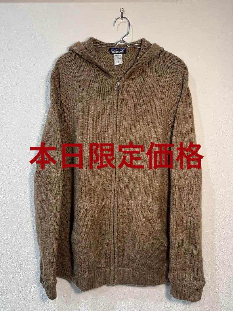 00s patagonia カシミヤ100% ジップフーディ