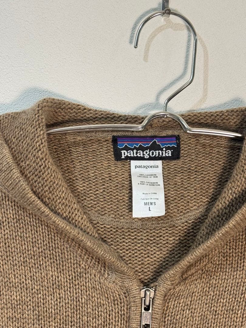 00s patagonia カシミヤ100% ジップフーディ