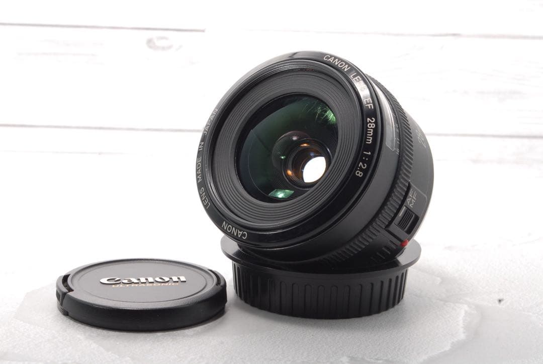 ♡超美品♡ Canon EF 28mm f2.8 単焦点レンズ デジタル一眼レフ