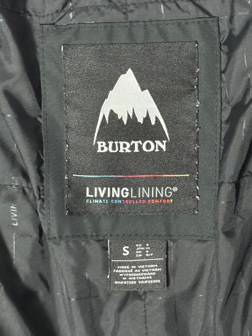 【上下セット】Burton スノーボード　ウェア　ジャケット　S(JPN:M)