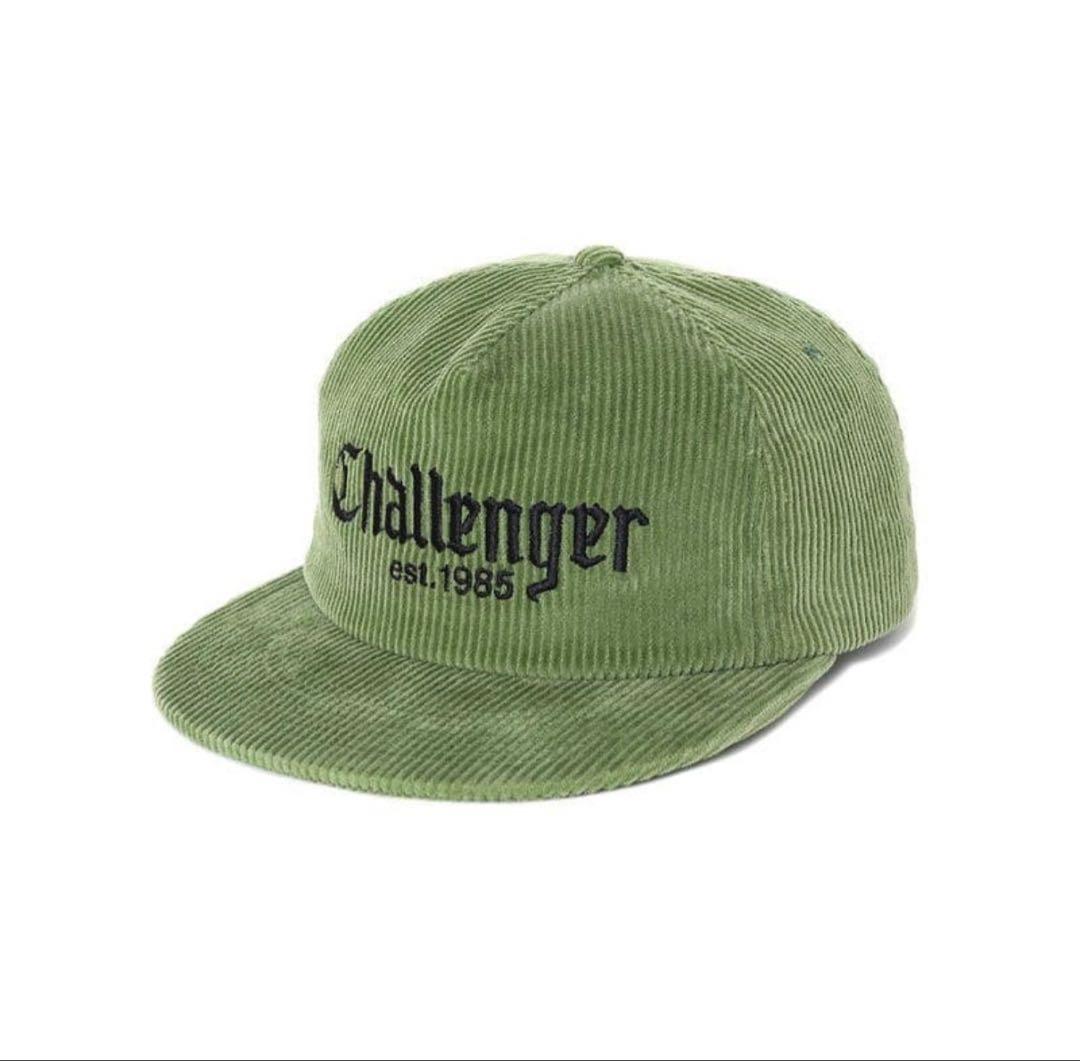 CHALLENGER　CORDUROY CAP（LT GREEN）最安値早い者勝