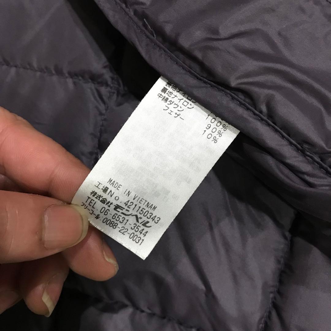 mont-bell スペリオダウンコート 800フィル 美品 パープル XL