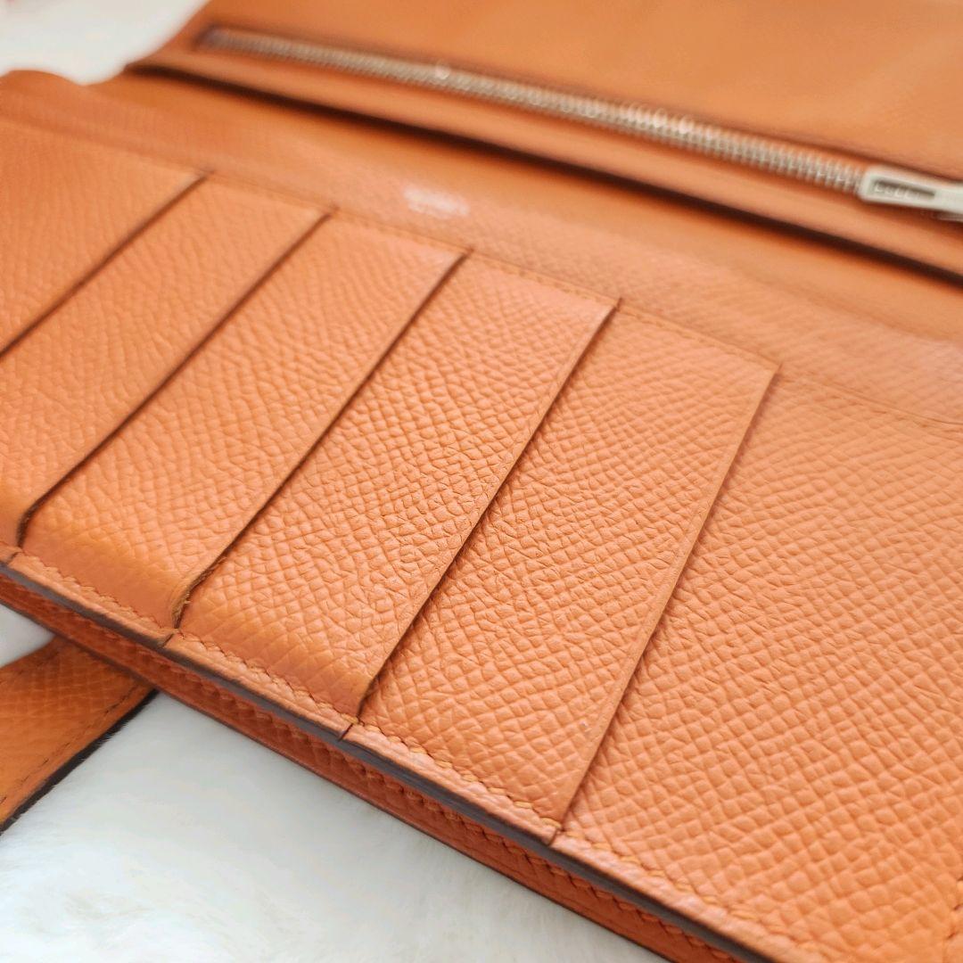 R✨正規品美品✨人気エルメスHermès ベアンスフレオレンジ