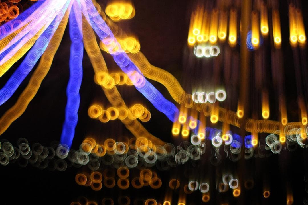 PENTAX SMC Takumar 55mm F1.8 宝石レンズ リングボケ