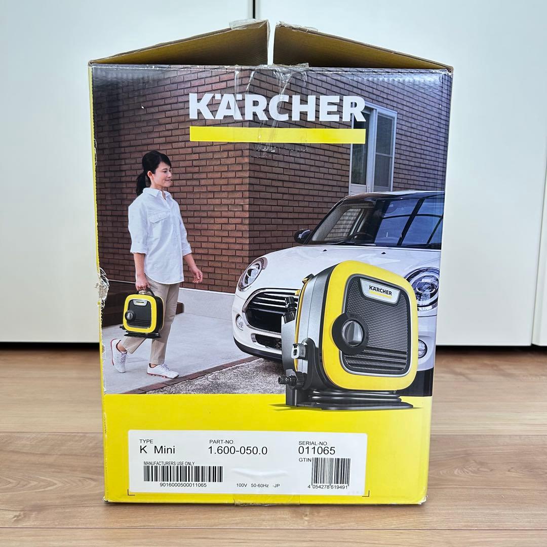 【美品】ケルヒャー K MINI 本体のみ 1回使用 付属品一部欠品