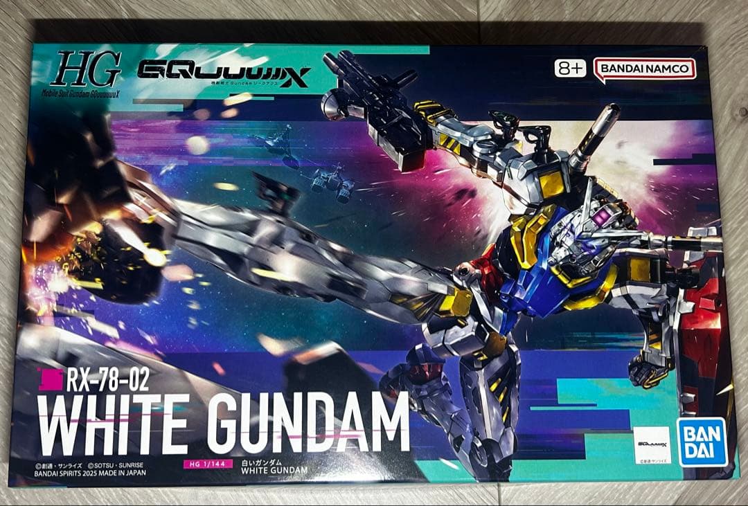 HG 01ガンダム & 白いガンダム 2個セット