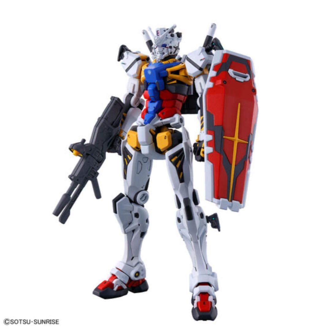 HG 01ガンダム & 白いガンダム 2個セット