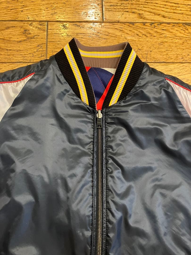 HERNO リバーシブル スカジャン 46 ピエールルイマシア コラボ