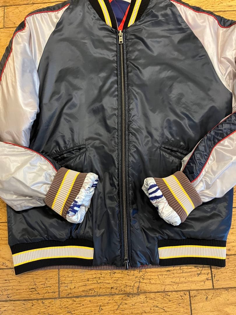 HERNO リバーシブル スカジャン 46 ピエールルイマシア コラボ