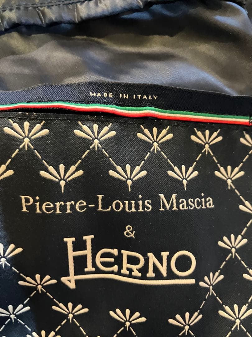 HERNO リバーシブル スカジャン 46 ピエールルイマシア コラボ