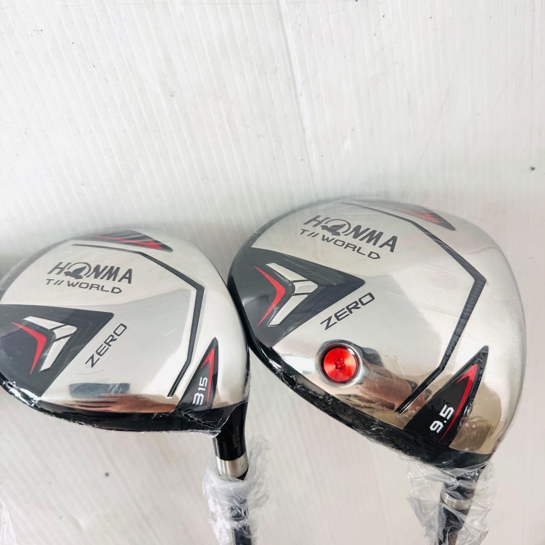 【希少・新品未使用品】ホンマ T WORLD ZERO ゴルフクラブ　フルセット