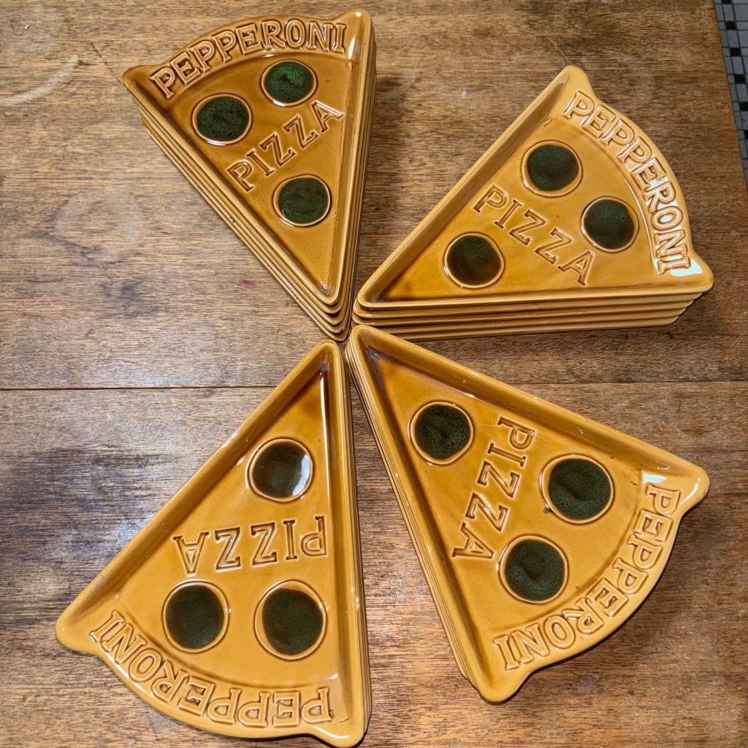 メルちゃんPEPPERONIピザ皿20枚セット