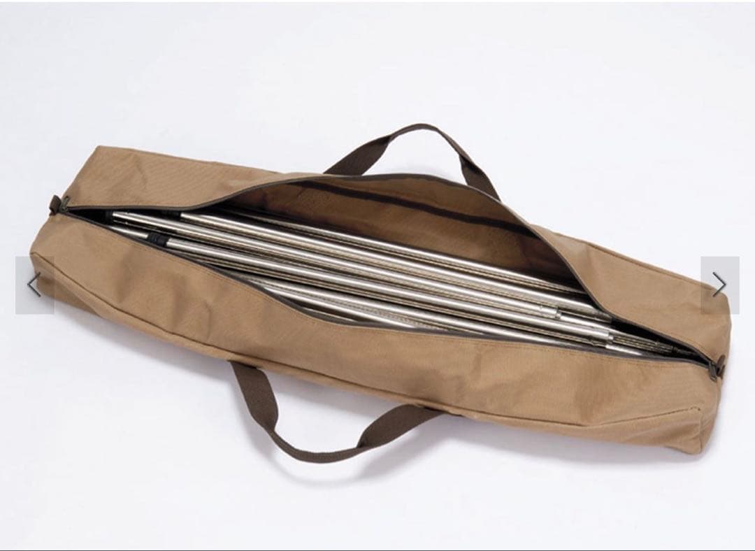 スノーピーク ウイングポールレッド 280cm ＆ ポールキャリングケース