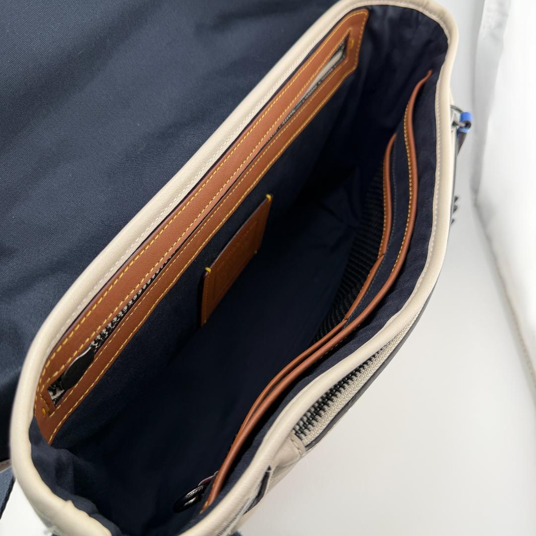 COACH コーチ ショルダーバッグ リーグ バイク バッグ シグネチャー