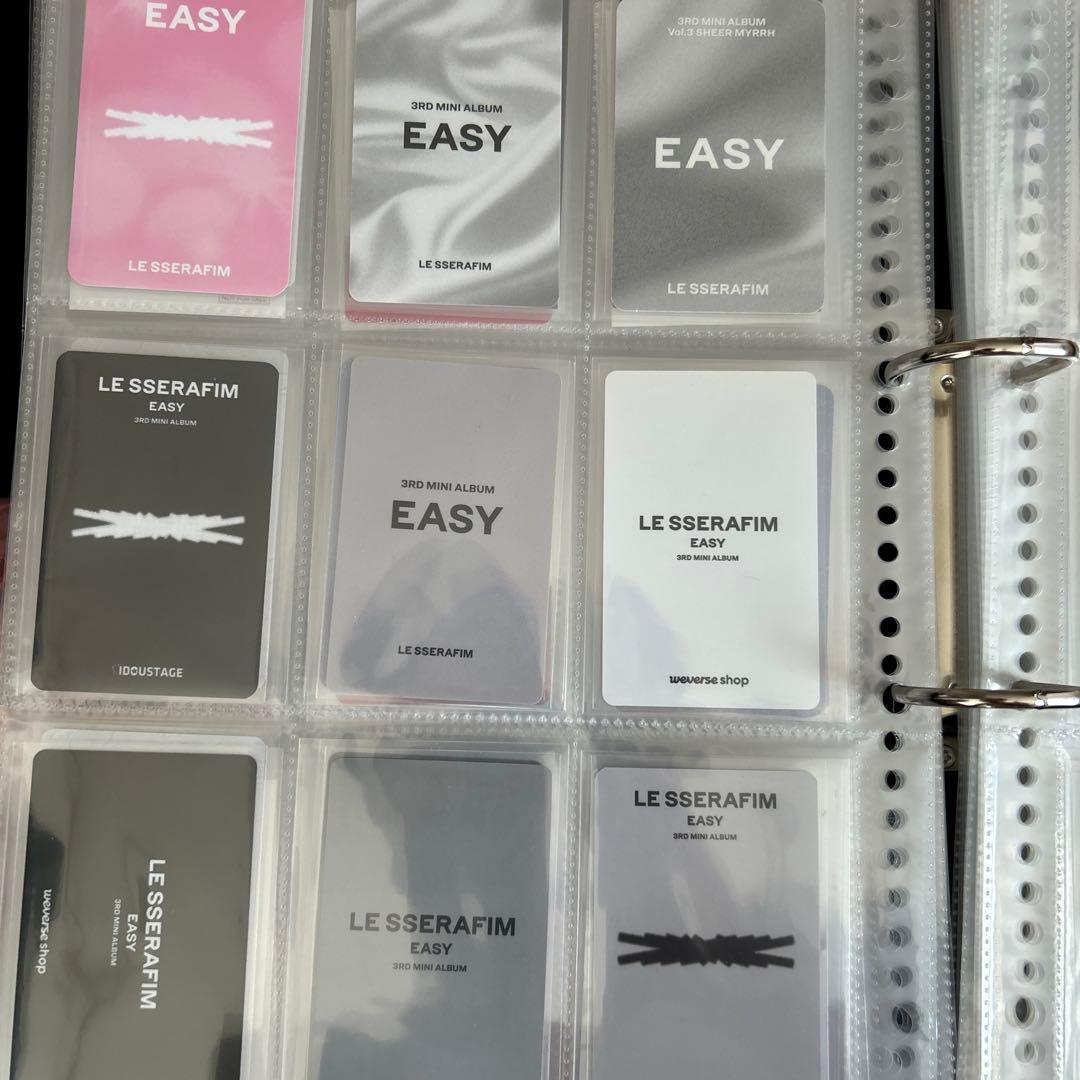 Le Sserafim easy ラキドロ　まとめ売り　特典　チェウォン　トレカ