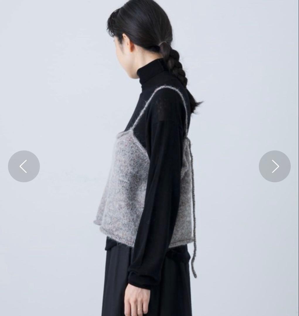 かぐれアルパカニットキャミソール