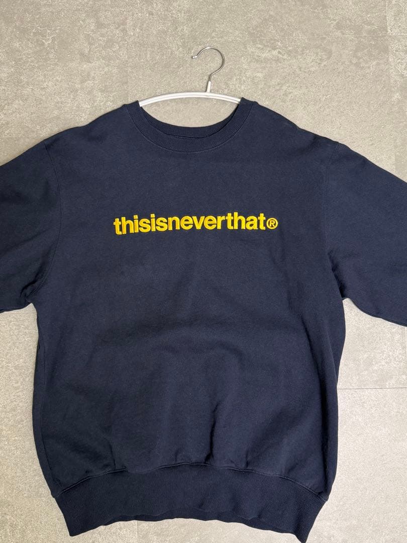 thisisneverthat® ネバザスウェット ネイビー