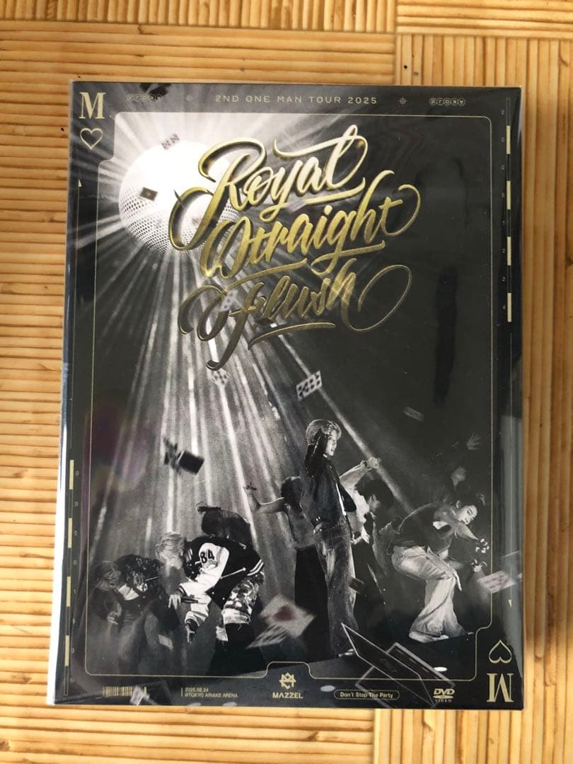 初回生産限定盤　MAZZEL  Straight Flush DVD