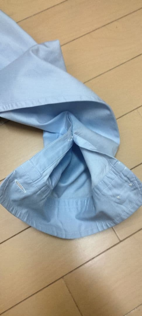 値下げ　visvim 水色 長袖シャツ サイズ1