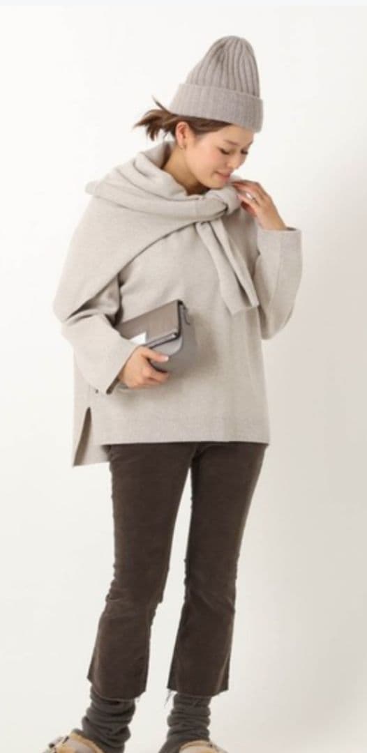 Deuxieme Classe COMFYクルーネックプルオーバー