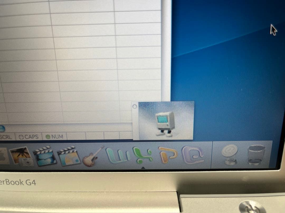 PowerBook G4 12インチ Classic環境