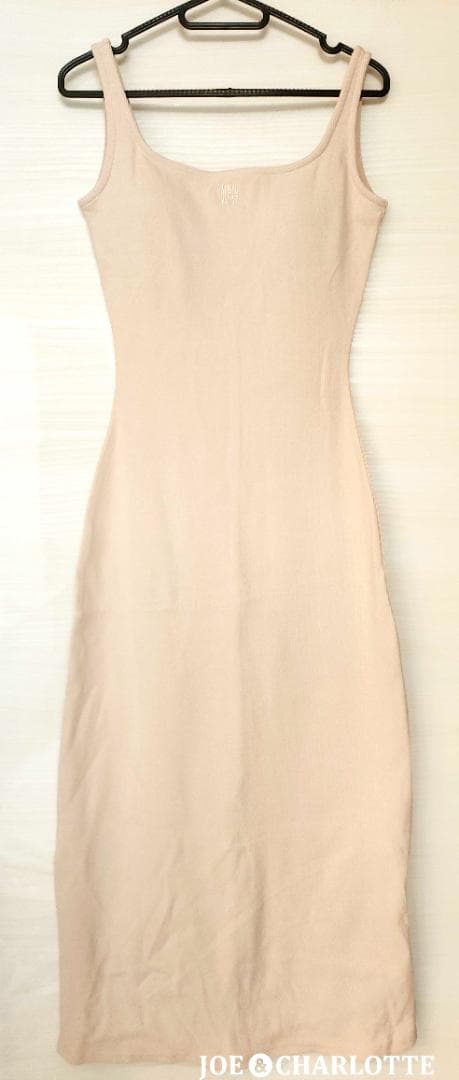 ダーリッチ darich シェイプリブカットロングワンピース ピンク FS