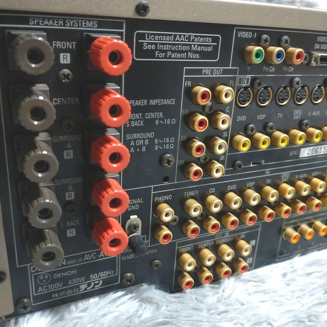美品 DENON AVアンプ AVC-A11SR　定価28万