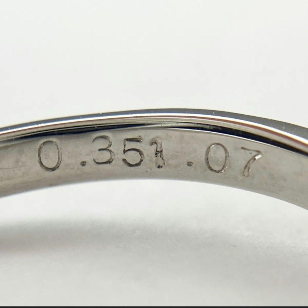 pt900 K18 ハートシェイプダイヤモンドリング