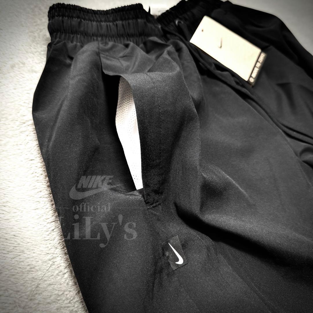【Ｓサイズ】新品未使用　NIKE上下セットアップ　ウーブン　バスケ　黒　010